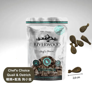 Riverwood 酥脆鵪鶉+鴕鳥200g