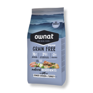 Ownat Prime 無穀物老犬雞肉火雞糧 3kg