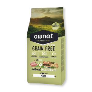 Ownat Prime 無穀物成貓雞肉火雞糧 3kg