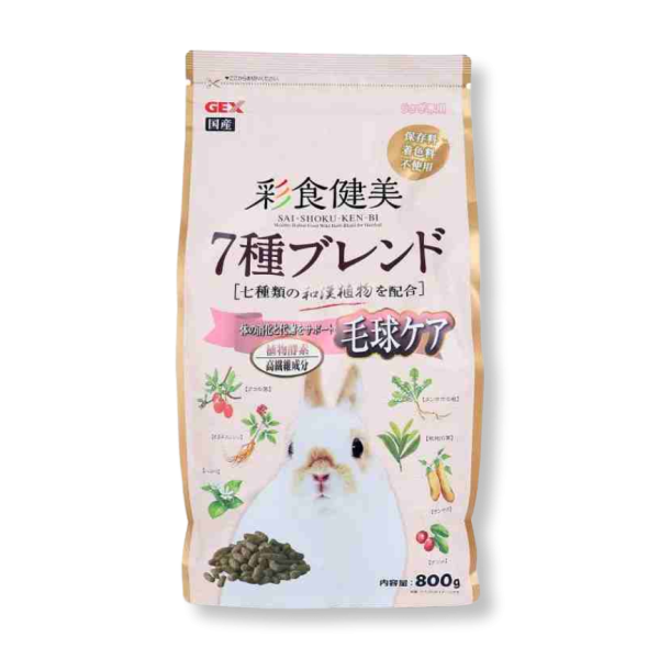 GEX 植物酵素去毛球兔糧 800g