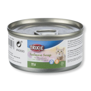 Trixie 三文魚雞肉湯罐 80g