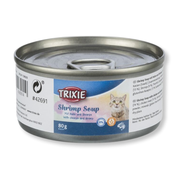 Trixie 鮮蝦雞肉湯罐 80g