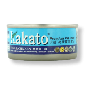 Kakato 吞拿魚，雞肉罐頭 70g