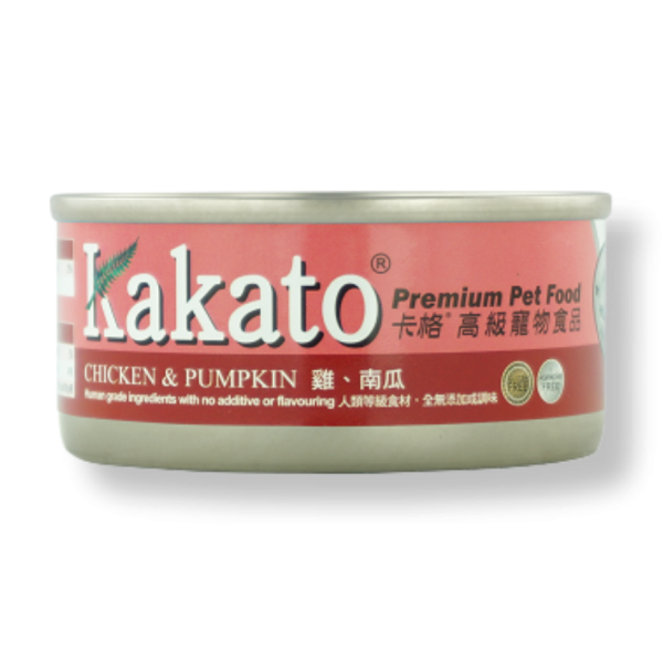Kakato 雞，南瓜罐頭 70g
