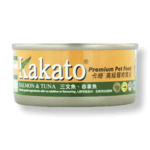 Kakato 三文魚，吞拿魚罐頭 70g