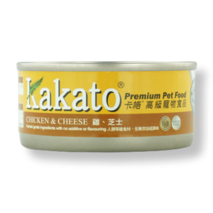 kakato 雞肉+芝士鮮食罐 170g