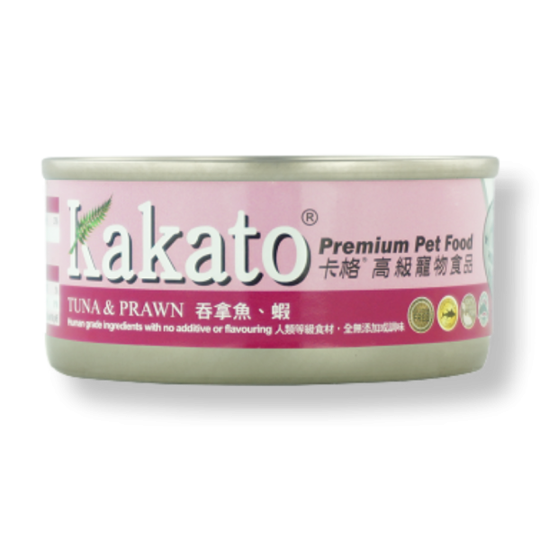 Kakato 吞拿魚,蝦罐頭 70g