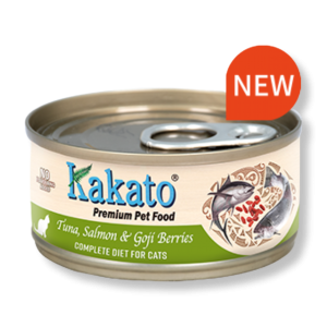 kakato 吞拿魚+三文魚+杞子 70g