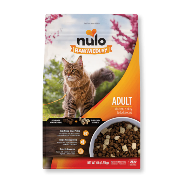 Nulo 雞肉+火雞+鴨成貓糧 4lb