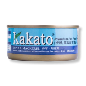kakato 吞拿+鯖花魚鮮食罐 170g