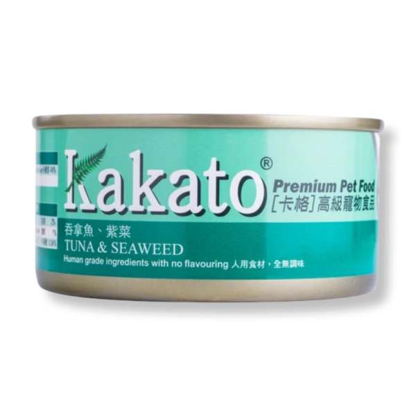 kakato 吞拿+紫菜鮮食罐 170g