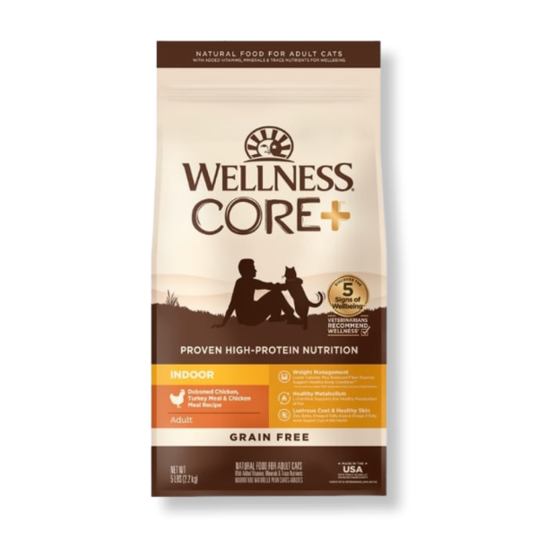 Wellness 無穀物室內除臭全貓糧 5lbs