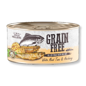 Absolute Holistic 無穀物白肉吞拿+鯷魚罐頭 80g