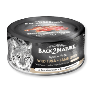 Back2Nature 無穀物野生吞拿魚+羊肝 80g