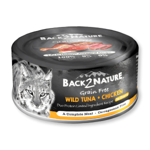Back2Nature 無穀物野生吞拿魚+雞肉 80g