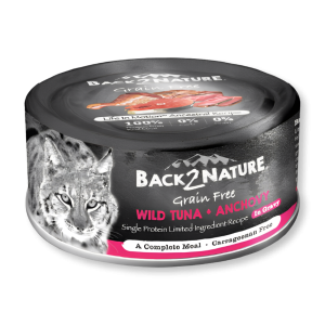 Back2Nature 無穀物野生吞拿魚+鯷魚 80g