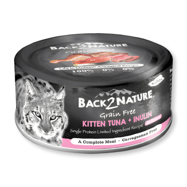 Back2Nature 無穀物野生吞拿魚+菊粉 80g