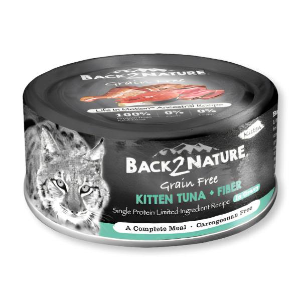 Back2Nature 無穀物野生吞拿魚+纖維 80g
