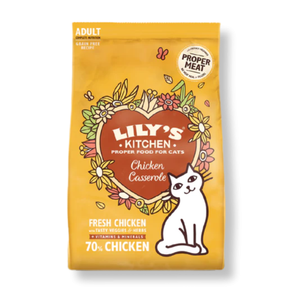 Lilys kitchen 無穀物鮮雞成貓糧 2kg