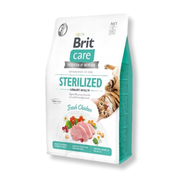 Brit care 絕育貓低鎂糧 2kg