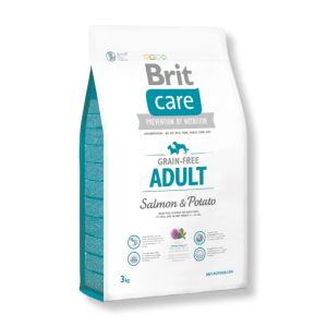 Brit care 無穀物三文魚成犬糧 3kg