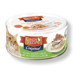 Cindy & Recipe 吞拿魚白肉+鯛魚肉湯 70g