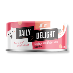 Daily delight 白鰹吞拿魚+胡蘿蔔罐頭 80g