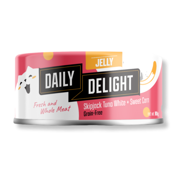 Daily delight 白鰹吞拿魚+甜玉米罐頭 80g