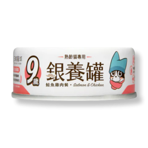 汪喵星球 老貓低磷三文魚雞肉罐 80g