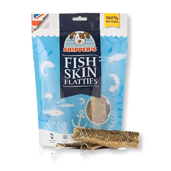 skipper's 天然膠原魚皮脆片 250g