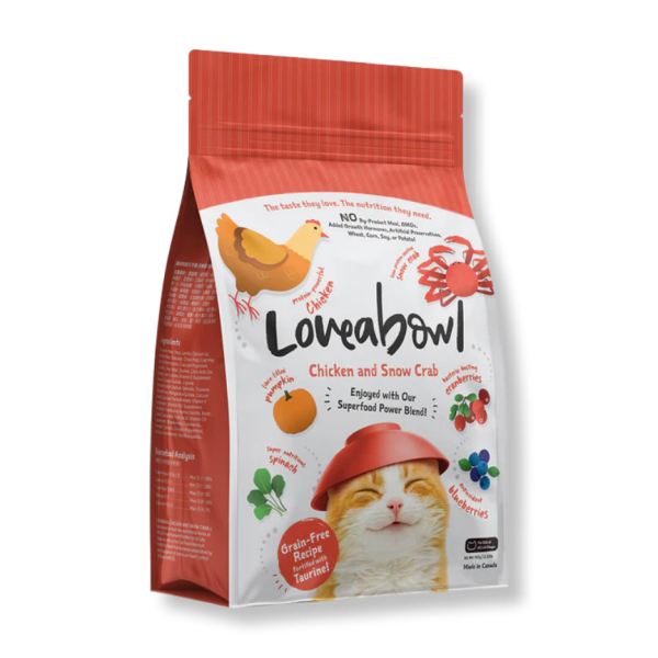 Loveabowl 無穀物鱈蟹雞肉全貓糧 4kg