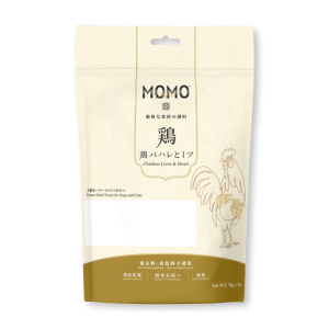 Momocare 脫水雞肝雞心 70g