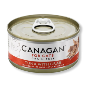 Canagan 吞拿魚伴蟹肉無穀物主食罐 75g