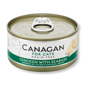 Canagan 雞肉伴鱸魚無穀物主食罐 75g