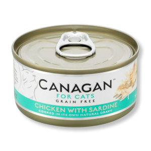 Canagan 雞肉伴沙丁魚無穀物主食罐 75g