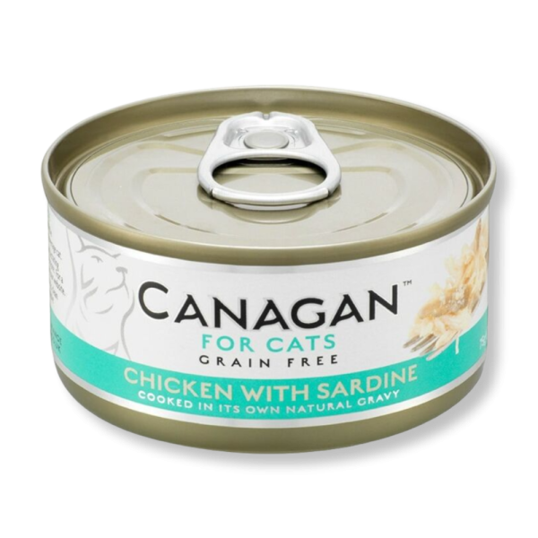 Canagan 雞肉伴沙丁魚無穀物主食罐 75g