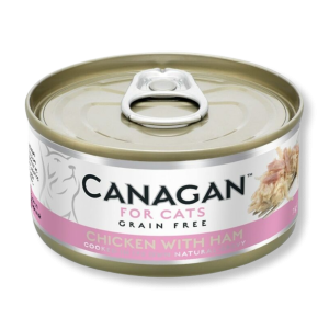 Canagan 雞肉伴火腿無穀物主食罐 75g