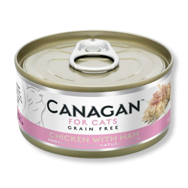 Canagan 雞肉伴火腿無穀物主食罐 75g