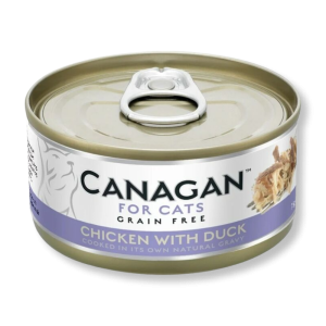 Canagan 雞肉伴鴨肉無穀物主食罐 75g