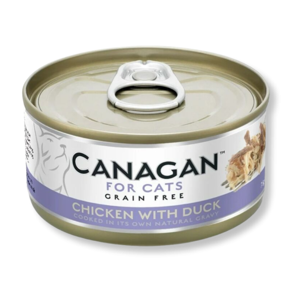 Canagan 雞肉伴鴨肉無穀物主食罐 75g