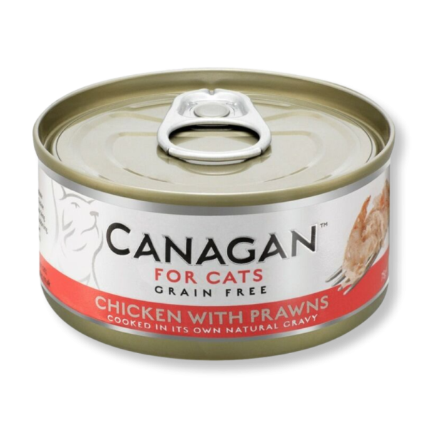 Canagan 雞肉伴蝦無穀物主食罐 75g