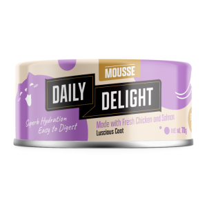 Daily Delight 雞肉+三文魚慕絲 70g