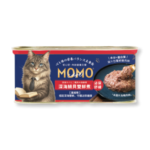 Momocare 萌寵守護 深海鯖貝雙鮮煮罐 110g