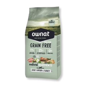 Ownat Prime 無穀物雞肉火雞成犬糧 12kg