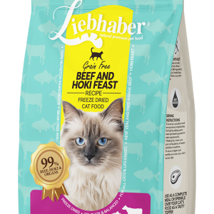 Liebhaber 牛肉配鱈魚凍乾貓糧 320g