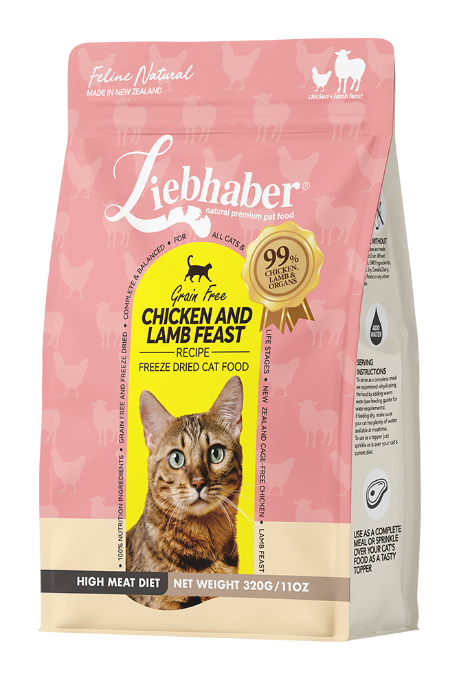 Liebhaber 雞肉配羊肉凍乾貓糧 320g