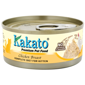 Kakato 幼貓雞胸主食罐 70g