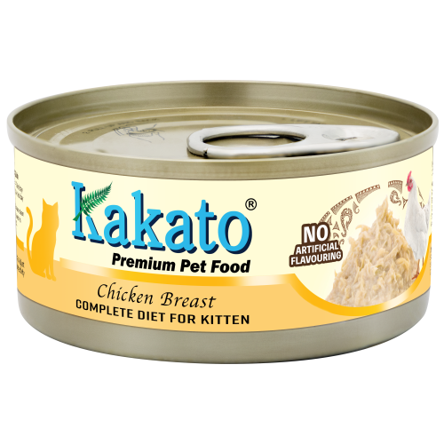 Kakato 幼貓雞胸主食罐 70g