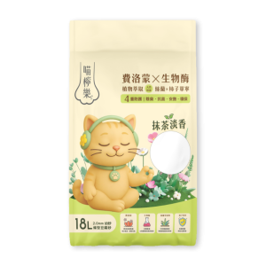 喵檸樂 豌豆豆腐貓砂(抹茶1.5mm長條型)18L