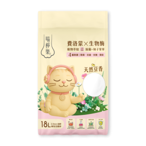 喵檸樂 豌豆豆腐貓砂(豆香)18L